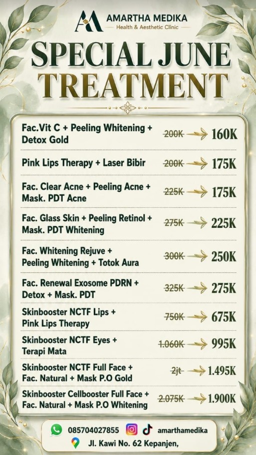 Promo Spesial juni di Klinik Amartha Medika Malang