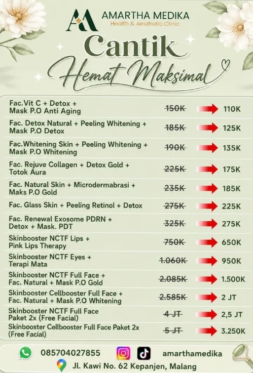 Promo Spesial 2 di Klinik Amartha Medika Malang
